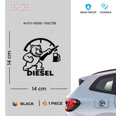 Diesel Sticker for Car | High Adhesion & Fade Proof